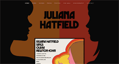 Desktop Screenshot of julianahatfield.com